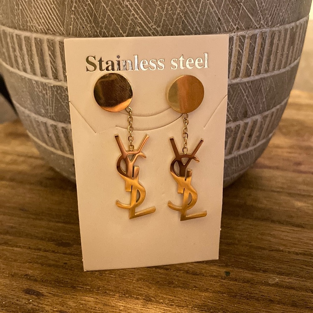 YSL earrings